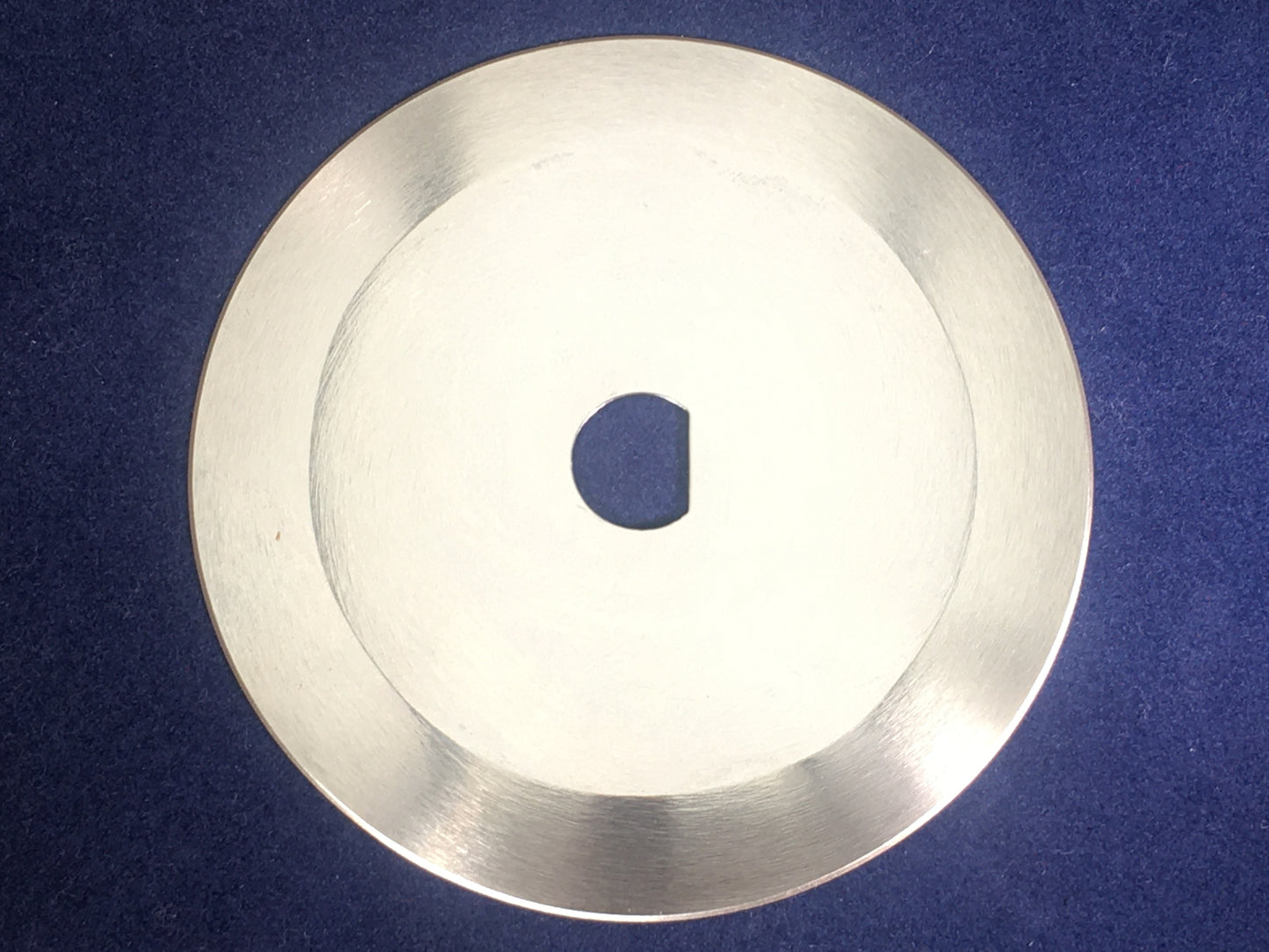 440 Kebab Circular Slicers – 80x12x1mm with Single Bevel to Sharpener, D-Bore Type