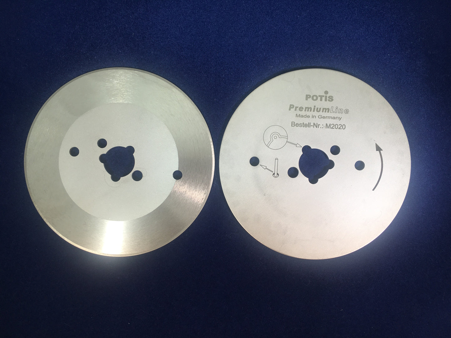 Potis OEM Satin Plain Blades - 80x13x1.6mm