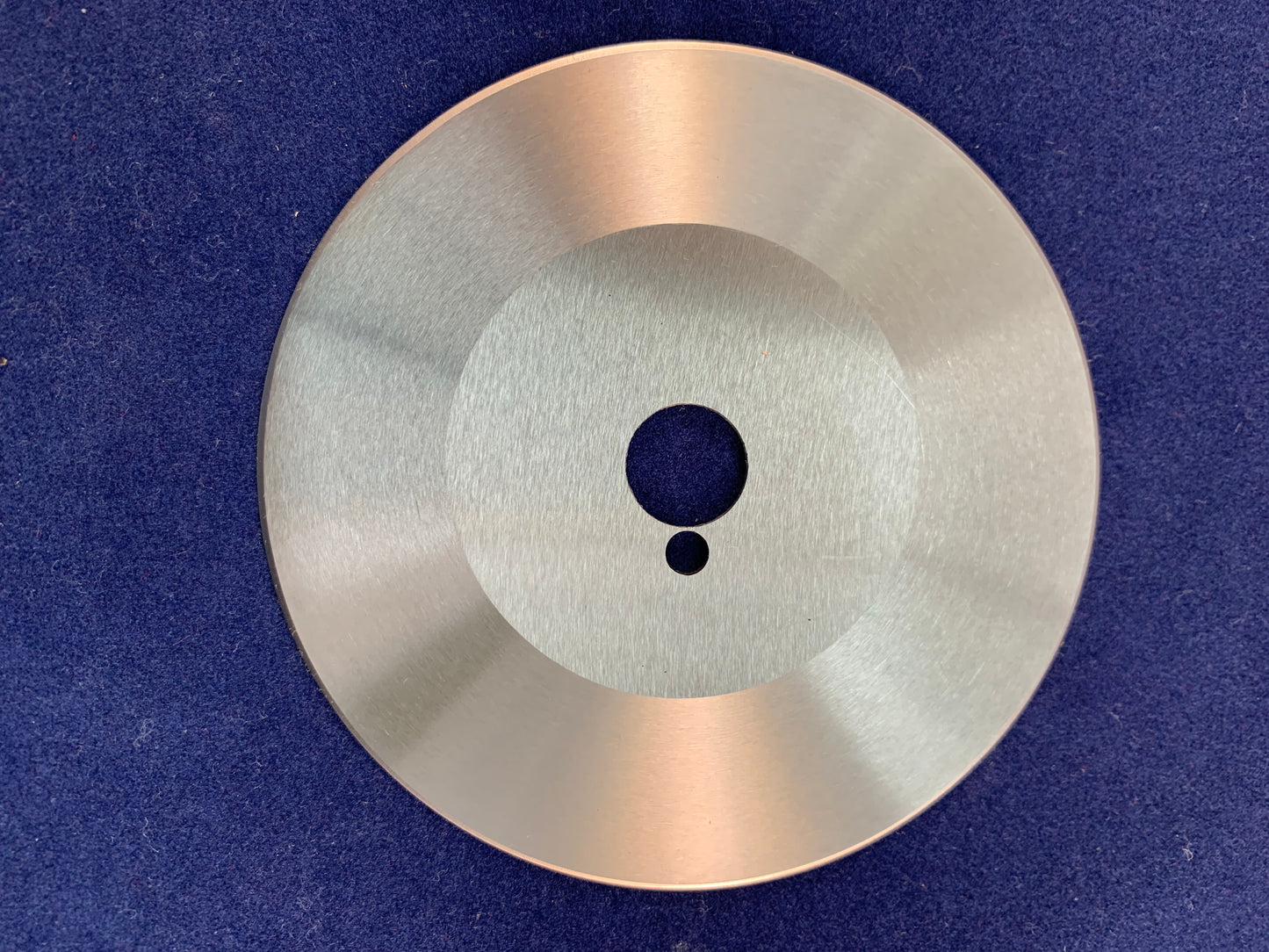 440 Polydor Kebab Circular Slicers – 90x13x1.6mm with Single Bevel to Sharpener, 1 Pinhole