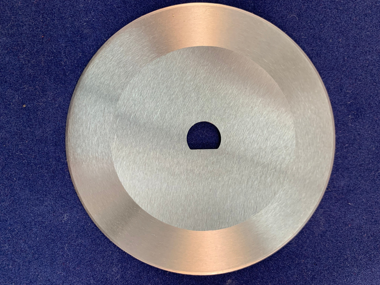 440 Uneform Kebab D-Bore Circular Slicers – 95x12x1mm with Single Bevel to Sharpener