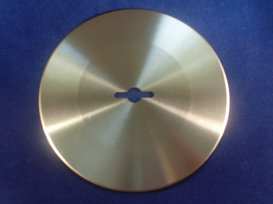 440 St Steel Tandir 140mm Kebab Circular Slicers 140x10x1.6mm s.bevel to sharpener C0140K001