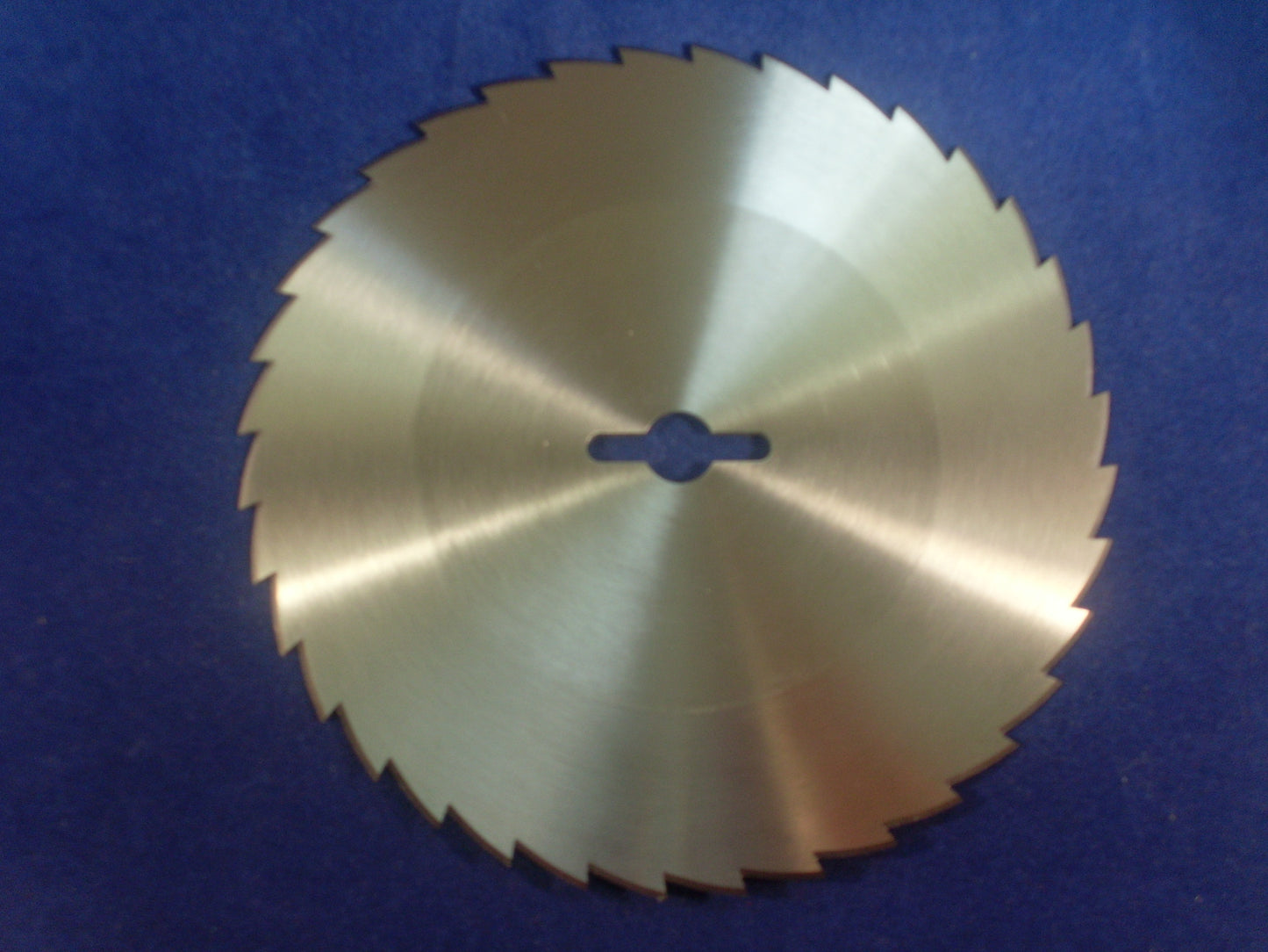 440 Stainless Steel Tandir 140mm Kebab Circular Slicers - 140x10x1.6mm s.bevel to sharpener Serrated 36 Teeth